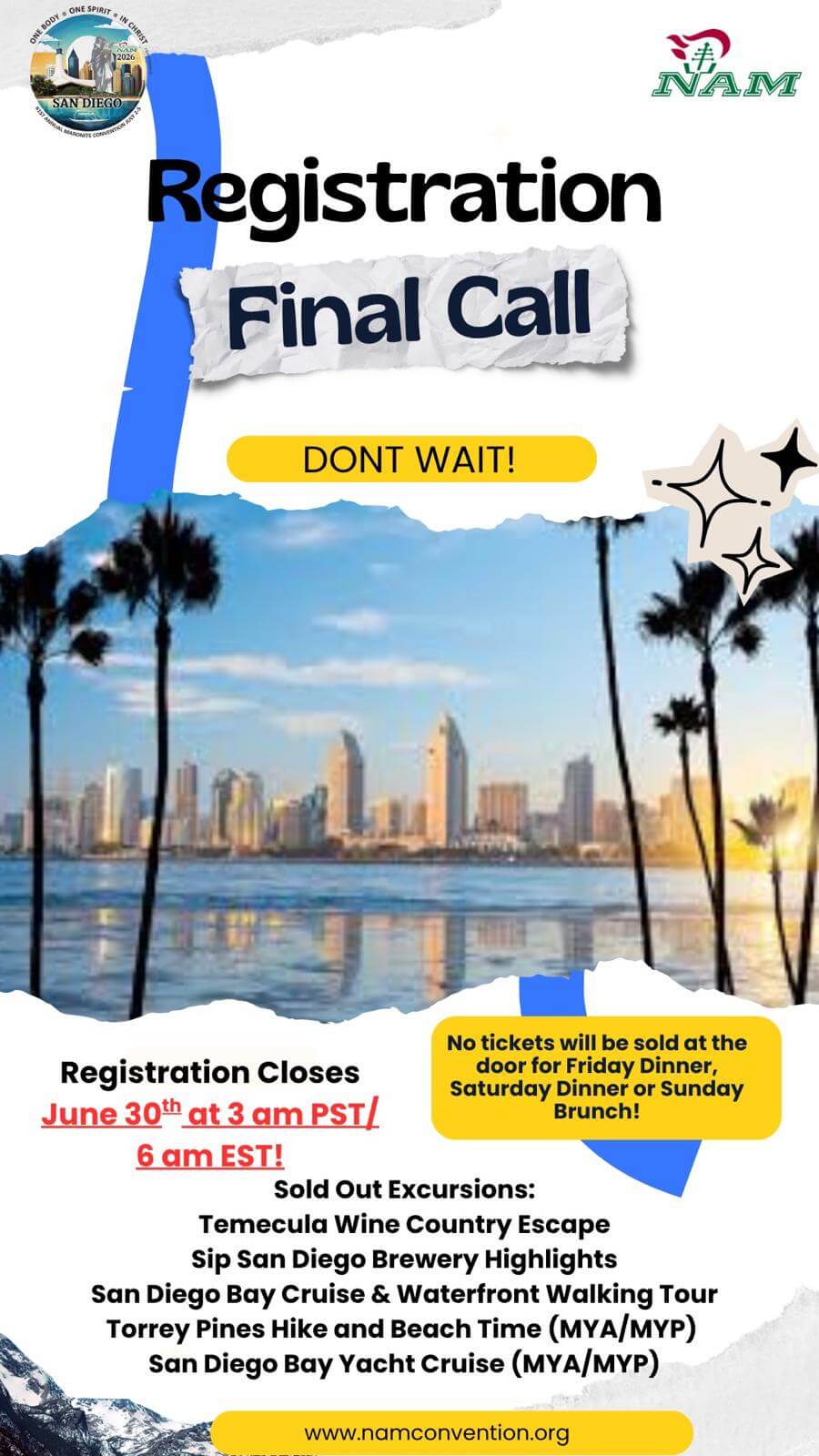 NAM Convention Registration